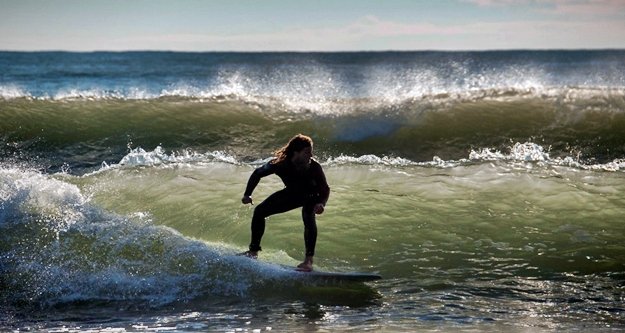 Alanya’da sörf heyecanı