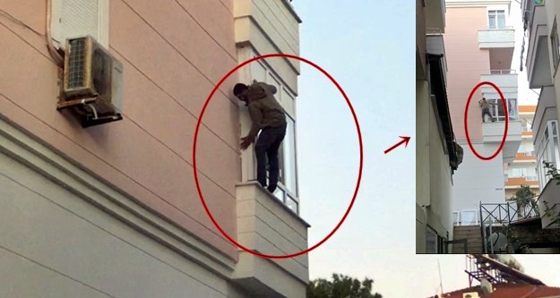 Alanya’da yürekleri ağza getiren görüntü!