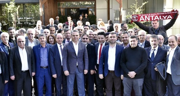Başkan Uysal Türkmen dernekleriyle buluştu
