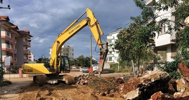 Belediyeden altyapıda hummalı çalışma