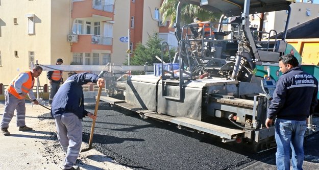 Büyükşehrin cadde çalışmaları hız kesmiyor