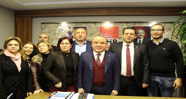 CHP’nin Antalya adayı Böcek partililerle buluştu