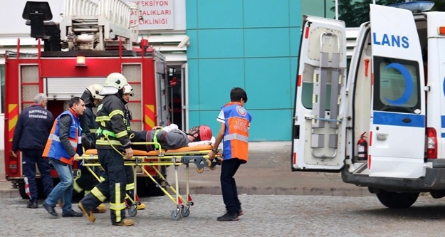 Gerçeği aratmayan hastane tatbikatı