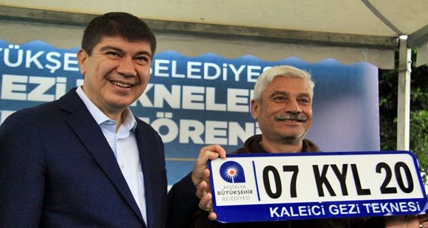 Gezi teknelerine yeni plaka dönemi