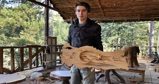 Hobisini üretime çevirdi