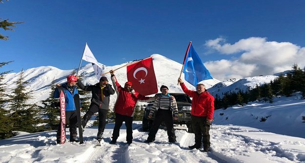 İlk antrenman Akdağ'da yapıldı