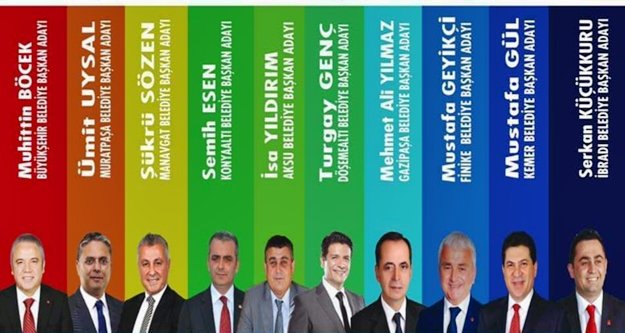 İşte CHP’nin Antalya Büyükşehir’deki adayları