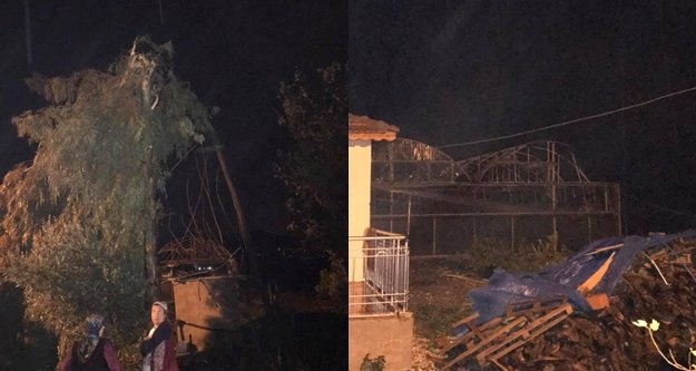 Kaş’ta hortum kabusu