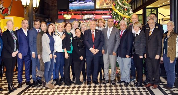 Konsolos Şahin Alanya protokolüyle buluştu