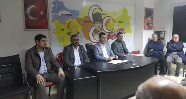 MHP Başkanı Türkdoğan mahalle teşkilatıyla buluştu