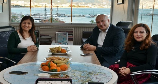 Müdür Çelik’ten AGC Başkanı Coşkun’a ziyaret