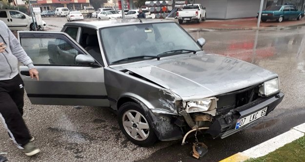 Otomobile çarptı kaçtı, saniyede bulundu