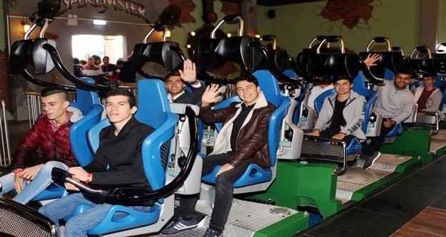 Sınav stresine adrenalin molası