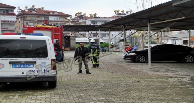 Alanya'da polis ve itfaiyeyi harekete geçiren ihbar yanlış çıktı!