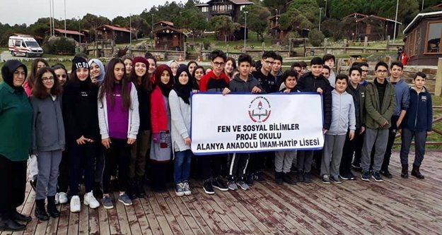 Alanyalı öğrenciler hem eğlendi hem öğrendi