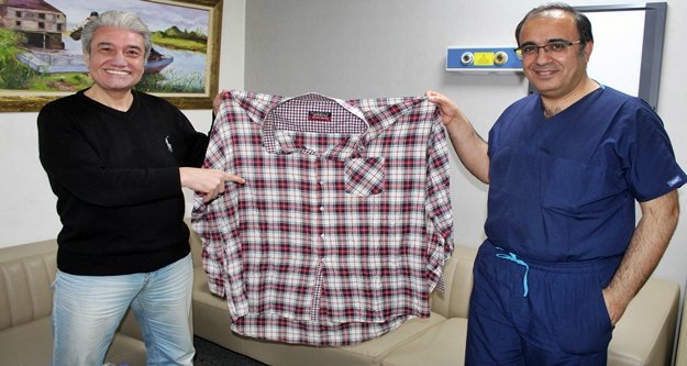 Bağlamasına kavuşmak için 75 kilo verdi