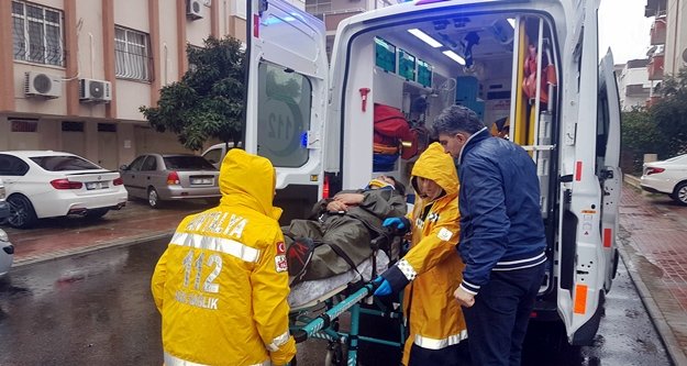 Başındaki kask onu hayata bağladı!