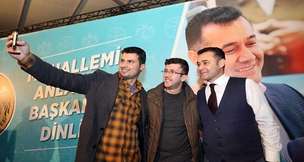 Başkan Yücel Tepe’de coşkuyla karşılandı