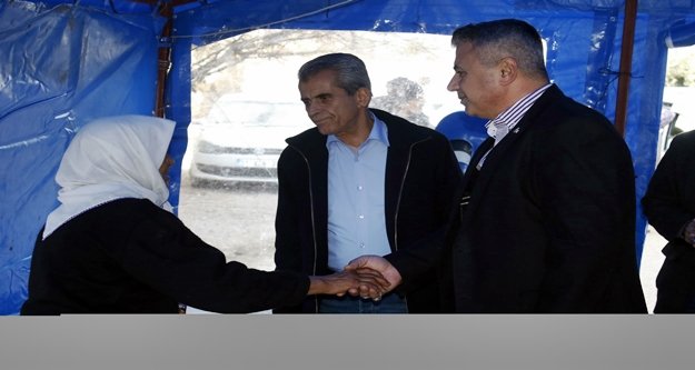 Dülgeroğlu "afetzedelerimizin takipçisi olacağız"