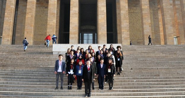 Genç vekillerden Ankara ziyareti