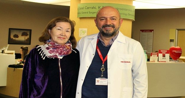 Kazakistanlı kanser hastası Türkiye’de şifa buldu