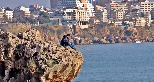 Ölüme inat olta keyfi