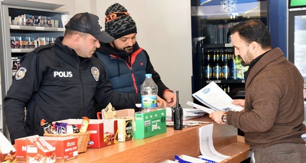 Polis okul çevrelerinde kuş uçurtmadı