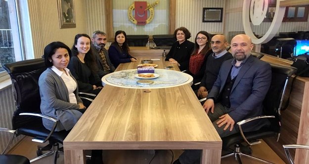 Saray'ın Sevgi Ablası gazetecilerle buluştu