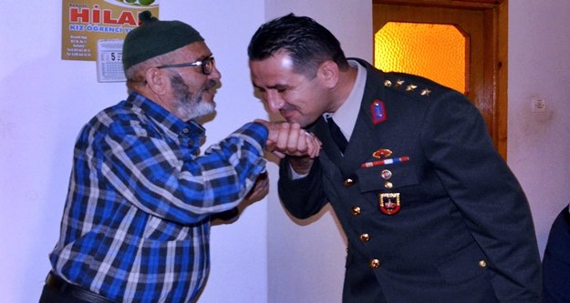 Şehidin babası vefat etti