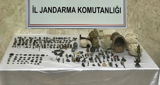 Tarihi eser kaçakçılarına jandarma engeli