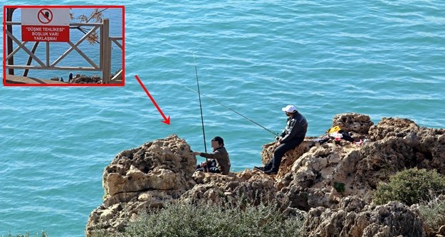 Uyarılar fayda etmiyor! Balıkçılar kazaya davetiye çıkarıyor