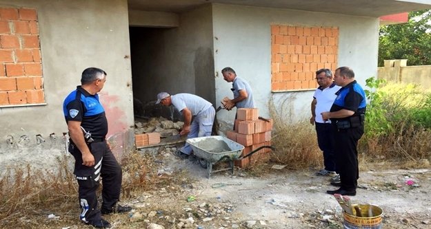 Uyuşturucu bağımlılarına tuğlalı önlem