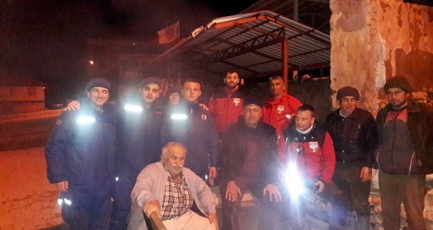 AKUT kaybolan Alzheimer hastasını buldu!