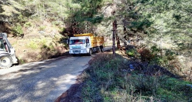 Alanya Belediyesi kapanan o yolu açtı