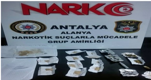 Alanya'da uyuşturucu tacirlerine şok baskın: 3 gözaltı