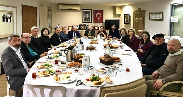 Alanya Kent Konseyi ve AGC kahvaltıda buluştu