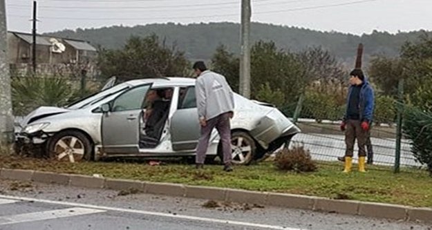 Alanya’daki feci kazada bir kişi yaralandı