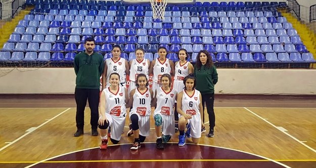 Alanyalı kızlar potada 2. galibiyeti aldı