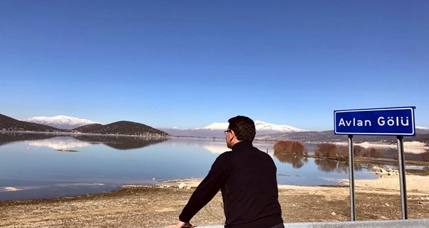 Avlan Gölü yüzleri güldürdü