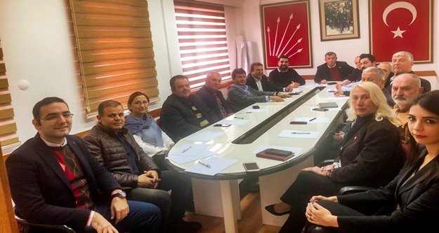 CHP Alanya Yönetimi ilk toplantısını gerçekleştirdi