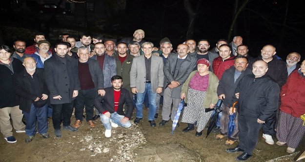 ‘Cumhur İttifakı’ nın adayı esnafı dinledi