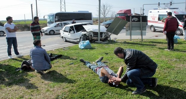 D-400’deki feci kaza! 4 kişi yaralandı