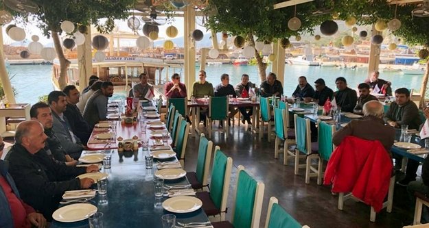 Turizmciler bu yemekte buluştu