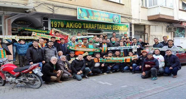 Akhisar’a Alanyasporlu taraftardan teşekkür