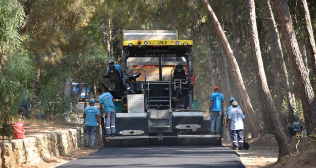 Alanya Belediyesi 5 yılda 1000 Km asfalt yaptı