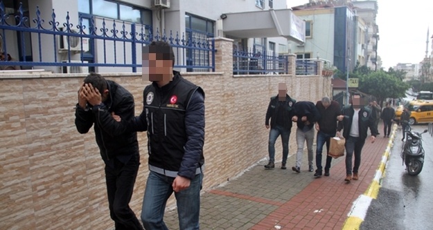 Alanya'da dev operasyon: 15 gözaltı, 1 kişi aranıyor!