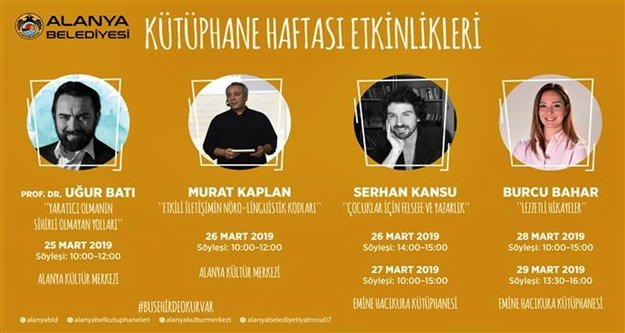 Alanyalılar  7’den 77’ye bu etkinlikte buluşacak