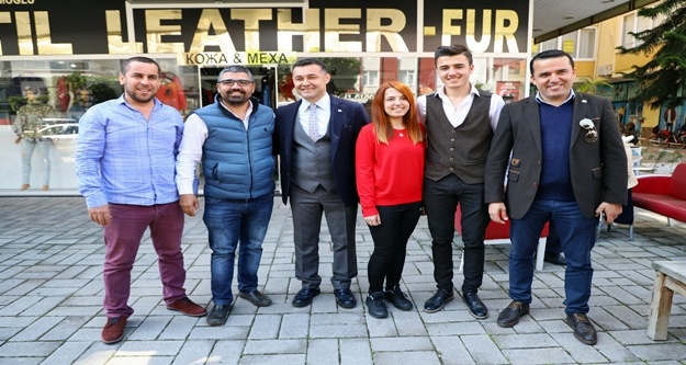 Başkan Yücel güne Mahmutlar'da başladı