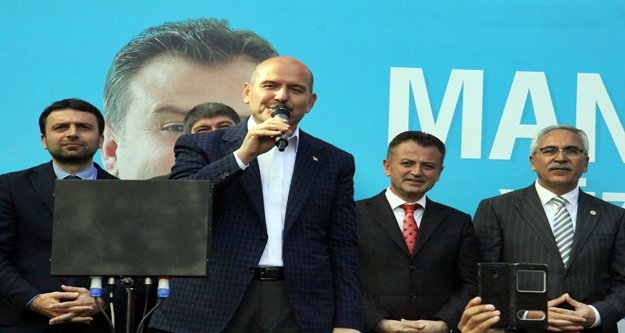 İçişleri Bakanı Soylu Manavgat’ta seçim ofisi açtı