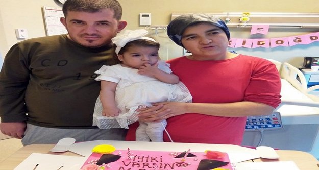 Melek bebek  3 yaşında yeniden doğdu